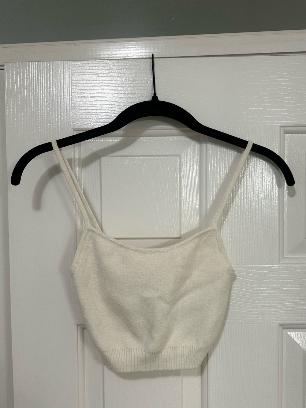 Aritzia Cream Knit Tank
